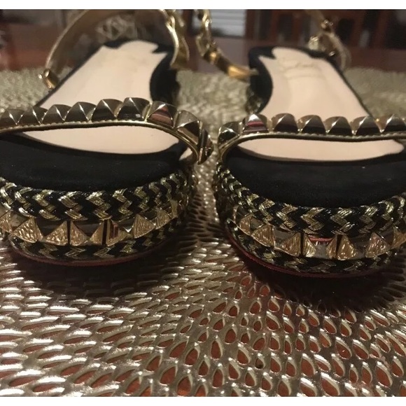 SOLD Christian Louboutin Cataclou Sandals 39 - Picture 4 of 8